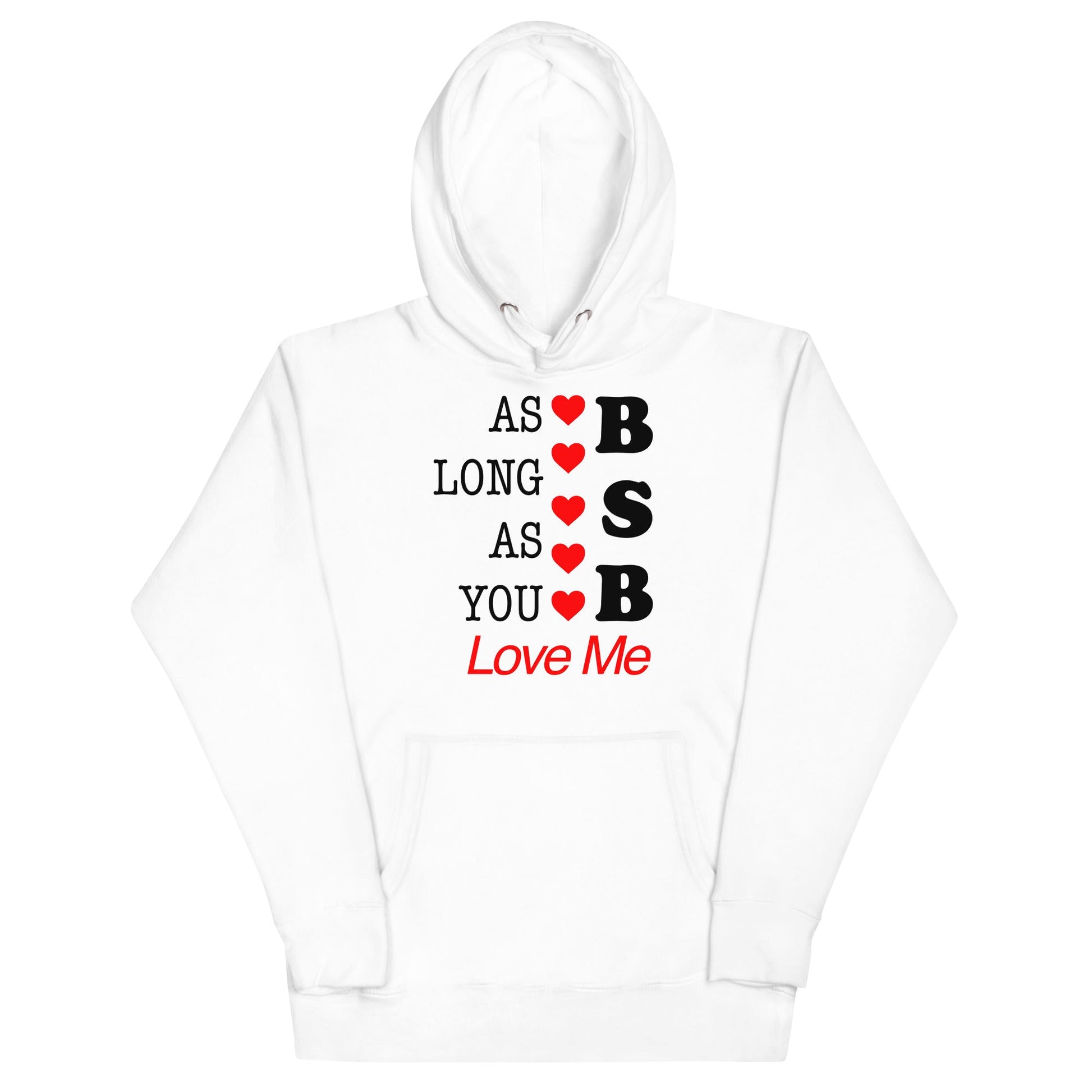 MerchMoment Backstreet Boys - As Long as You Love Me Hoodie [Apparel] White