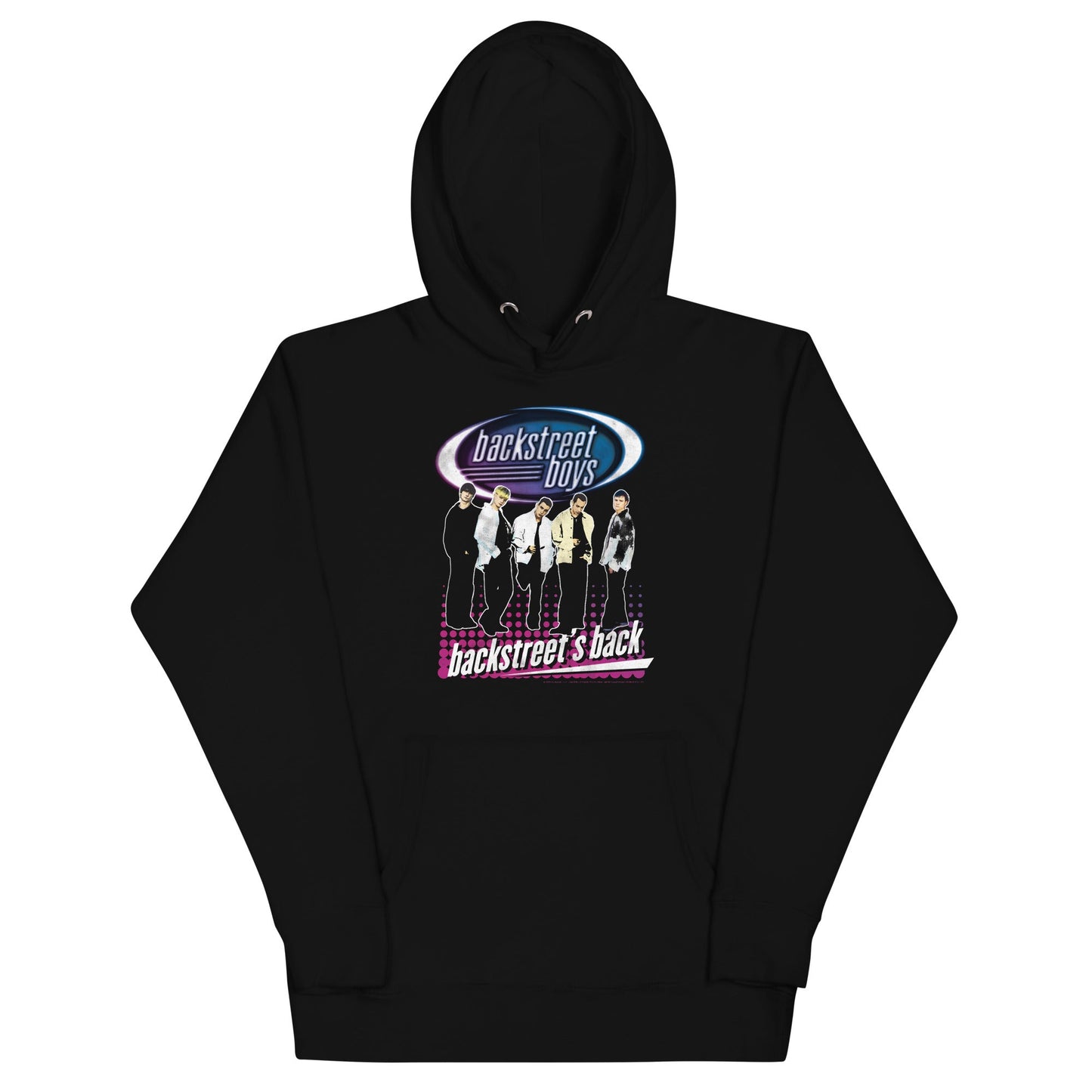 MERCHMOMENT Backstreet Boys - Back Dot Logo Hoodie [Apparel] - Rock Band Apparel