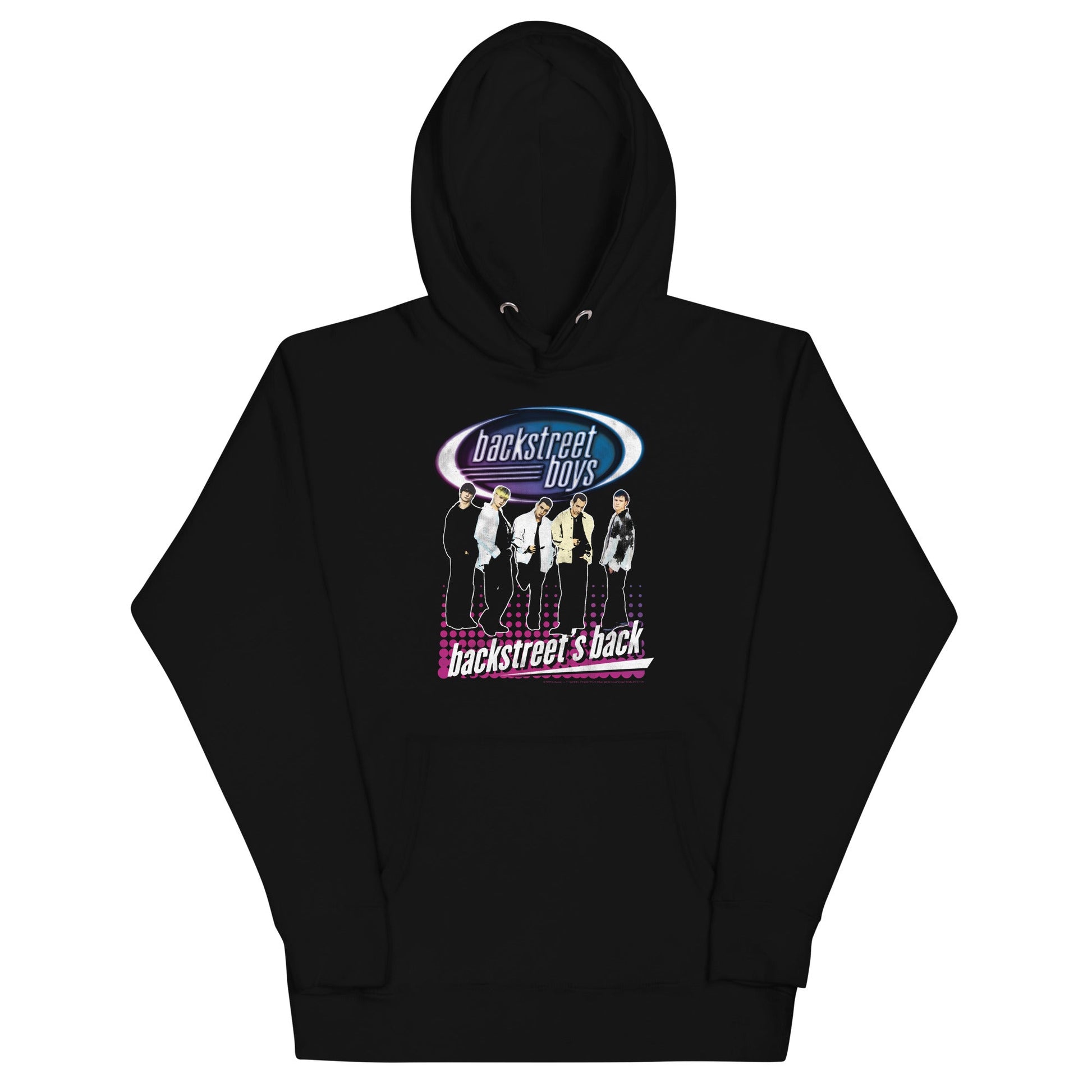 MERCHMOMENT Backstreet Boys - Back Dot Logo Hoodie [Apparel] - Rock Band Apparel