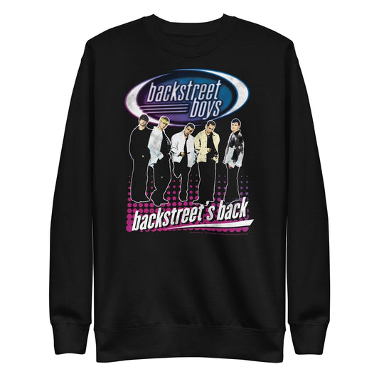 MERCHMOMENT Backstreet Boys - Back Dot Logo Sweatshirt [Apparel] - Rock Band Apparel