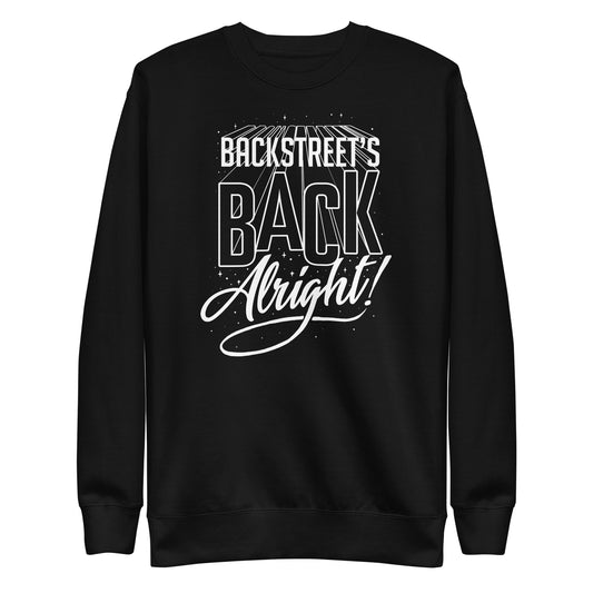 MerchMoment Backstreet Boys - Backstreet's Back Sweatshirt [Apparel] Black
