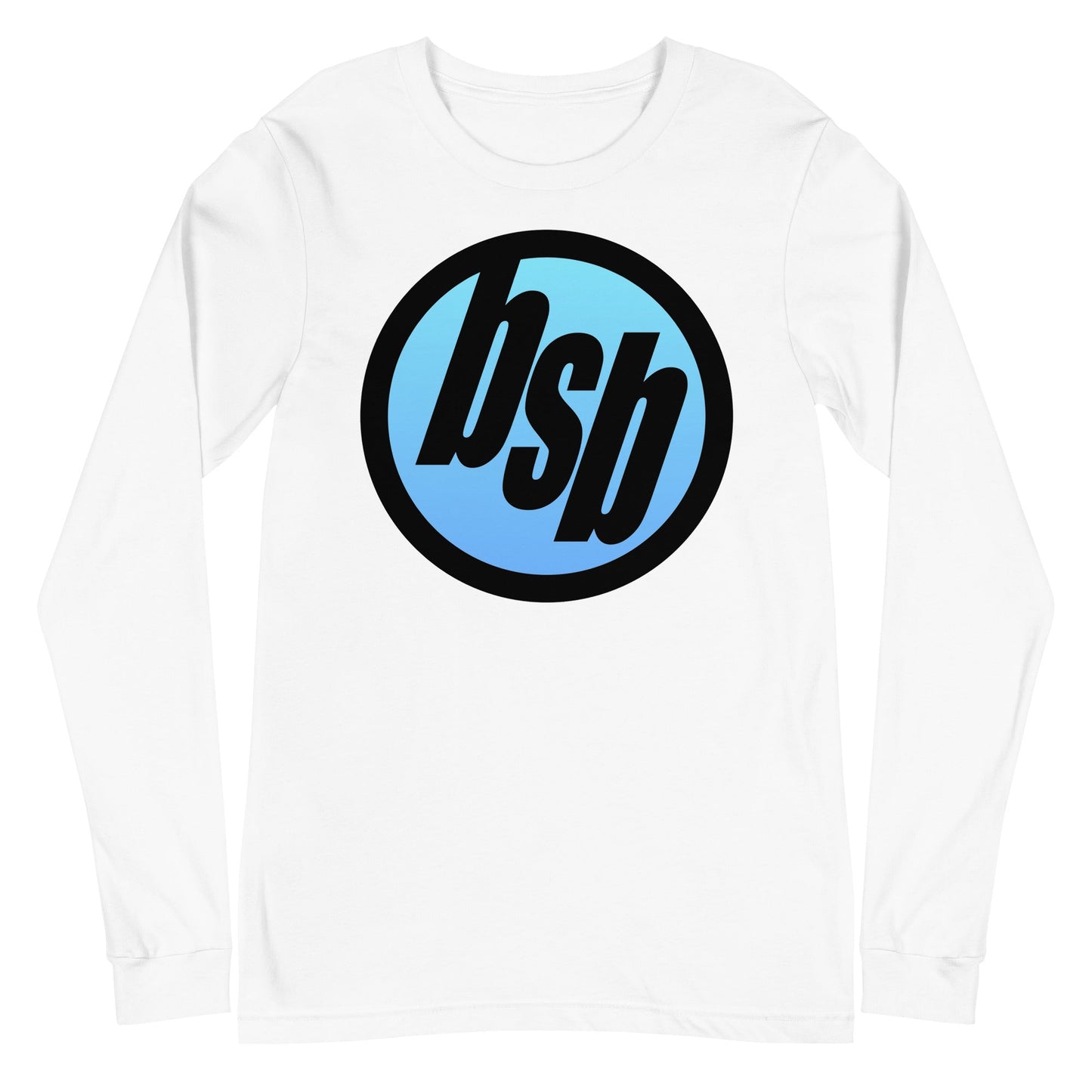 MerchMoment Backstreet Boys - BSB Black and Blue Long Sleeve T-Shirt [Apparel] White
