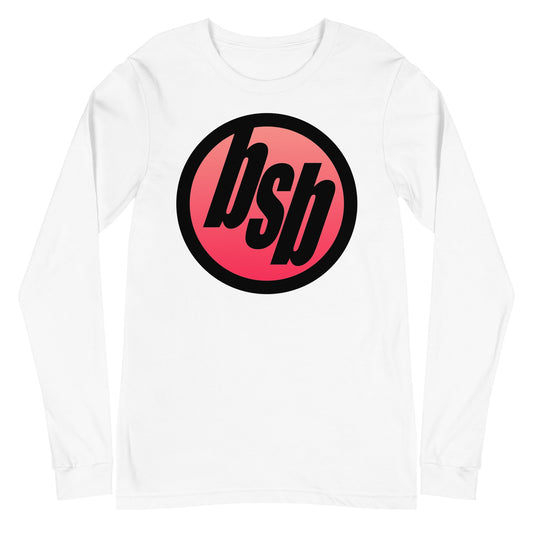 MerchMoment Backstreet Boys - BSB Black Long Sleeve T-Shirt [Apparel] White
