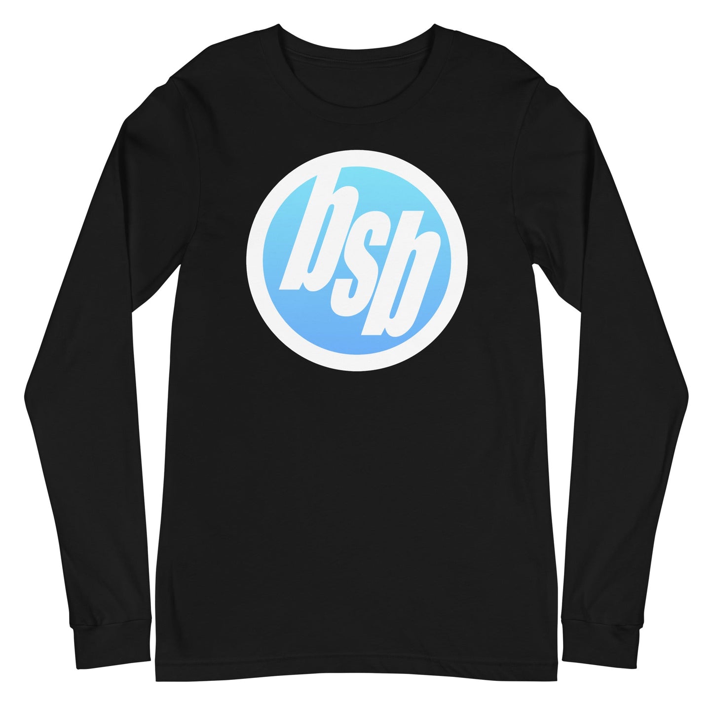 MerchMoment Backstreet Boys - BSB Blue Long Sleeve T-Shirt [Apparel] Black