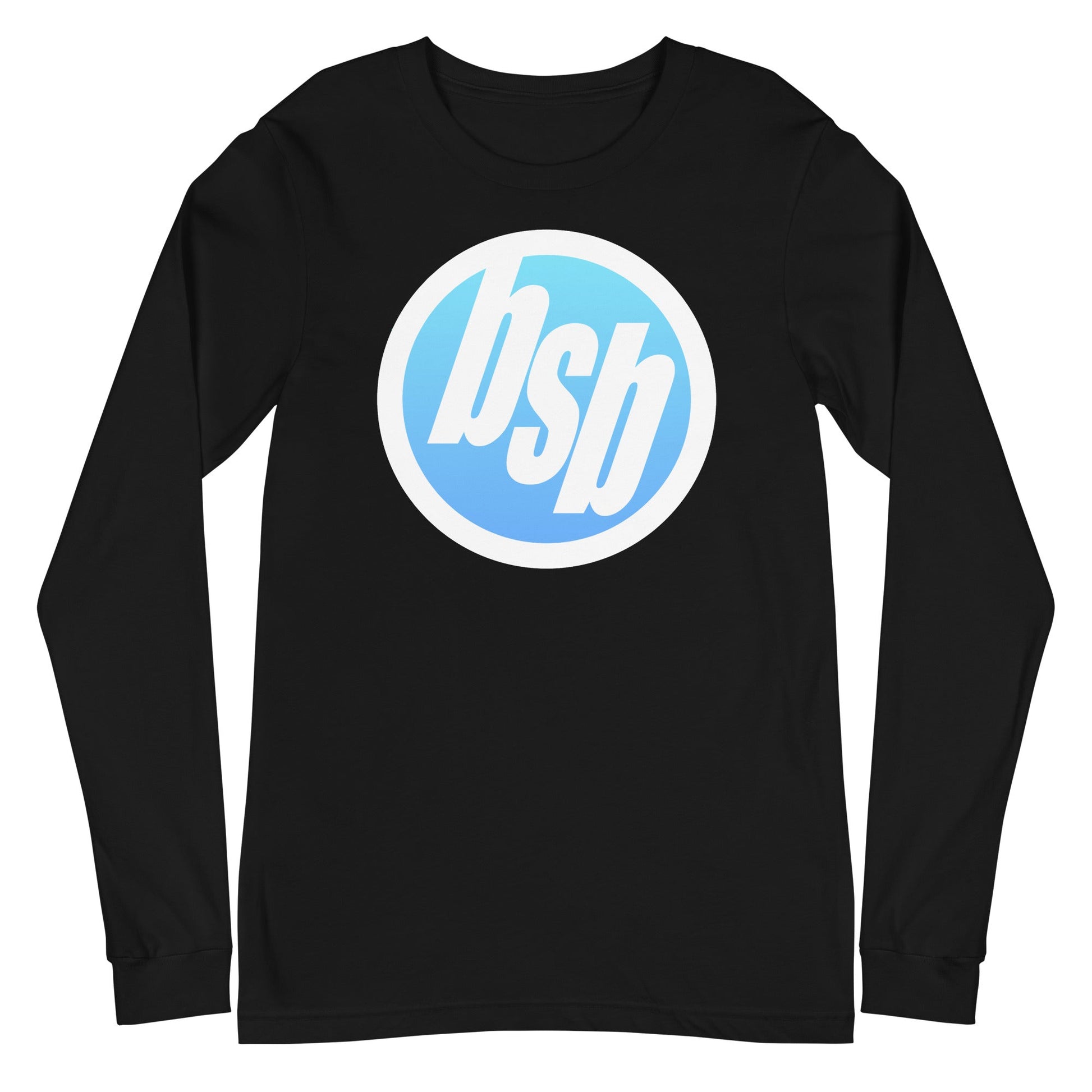 MerchMoment Backstreet Boys - BSB Blue Long Sleeve T-Shirt [Apparel] Black