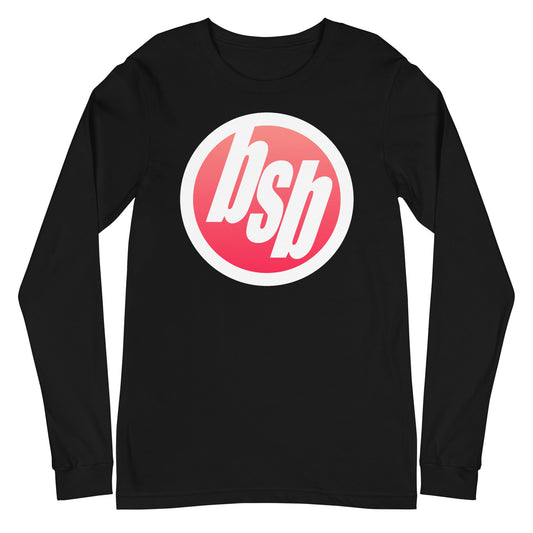 MerchMoment Backstreet Boys - BSB White Long Sleeve T-Shirt [Apparel] Black