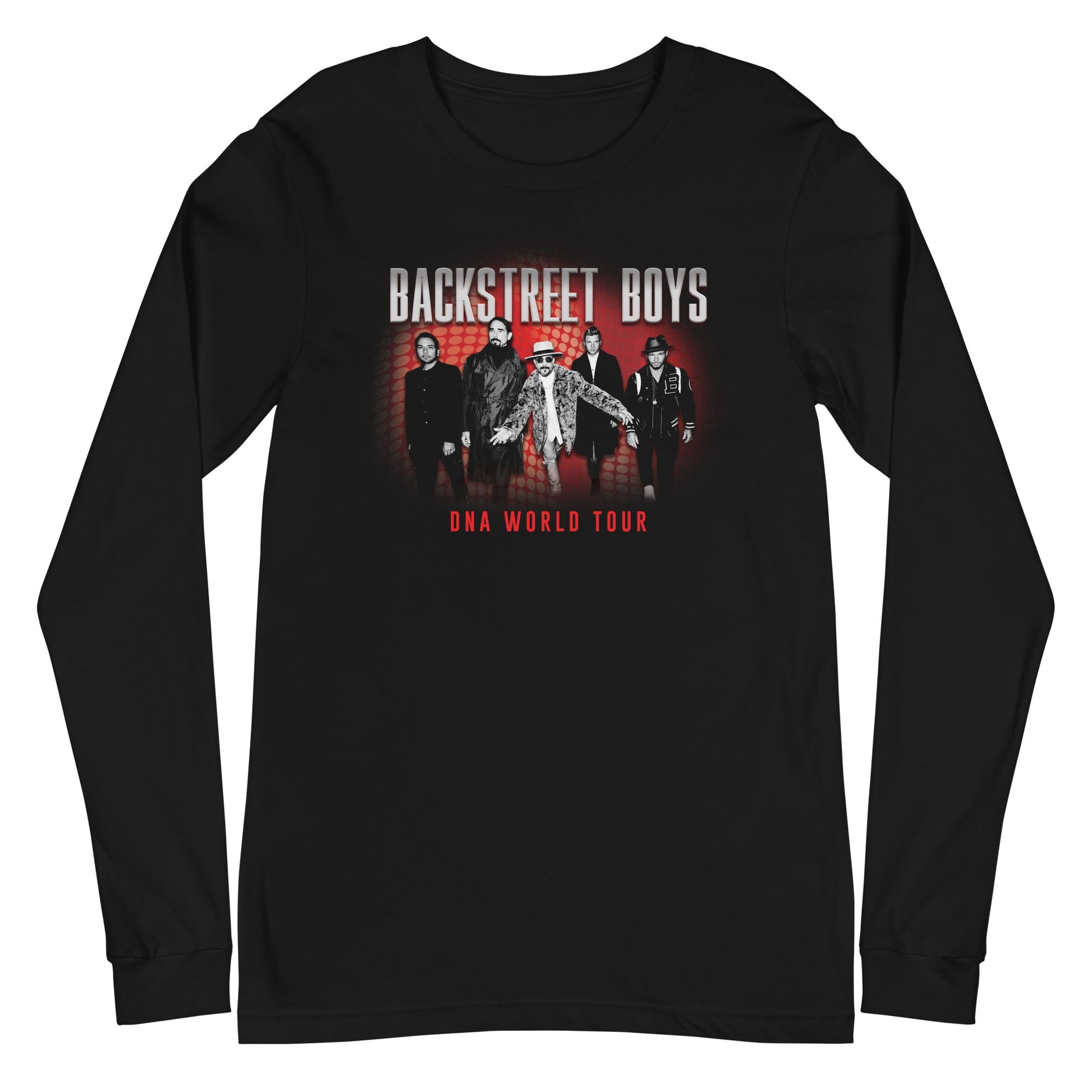 MERCHMOMENT Backstreet Boys - DNA World Tour Long Sleeve T-Shirt [Apparel] - Rock Band Apparel