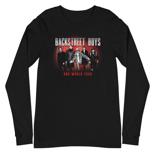 MERCHMOMENT Backstreet Boys - DNA World Tour Long Sleeve T-Shirt [Apparel] - Rock Band Apparel