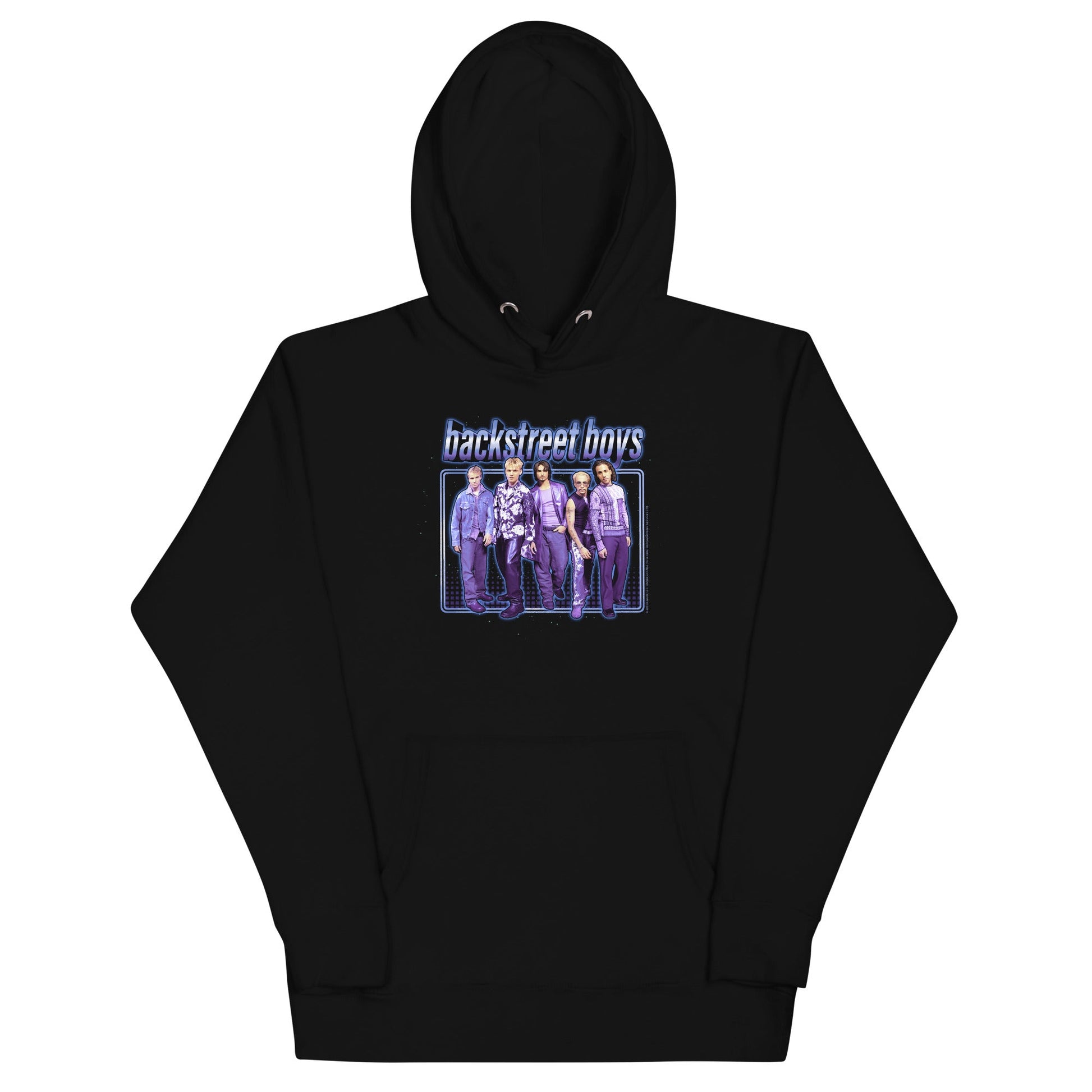MerchMoment Backstreet Boys - Glow Hoodie [Apparel] Black