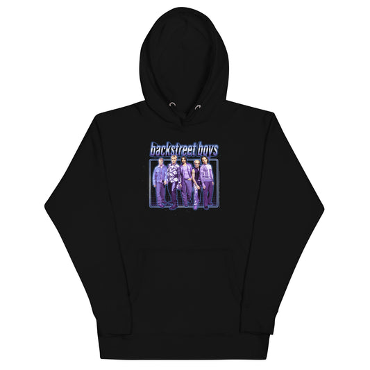 MerchMoment Backstreet Boys - Glow Hoodie [Apparel] Black