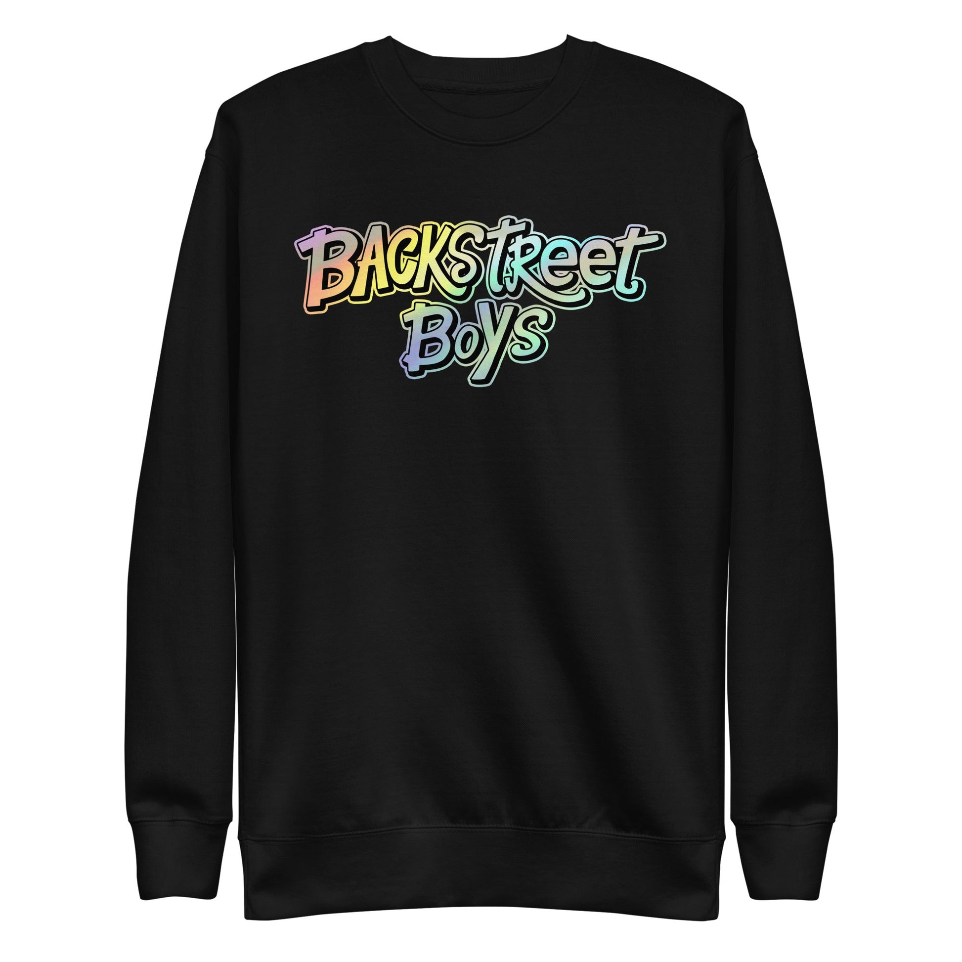 MerchMoment Backstreet Boys - Gradient Logo Sweatshirt [Apparel] Black