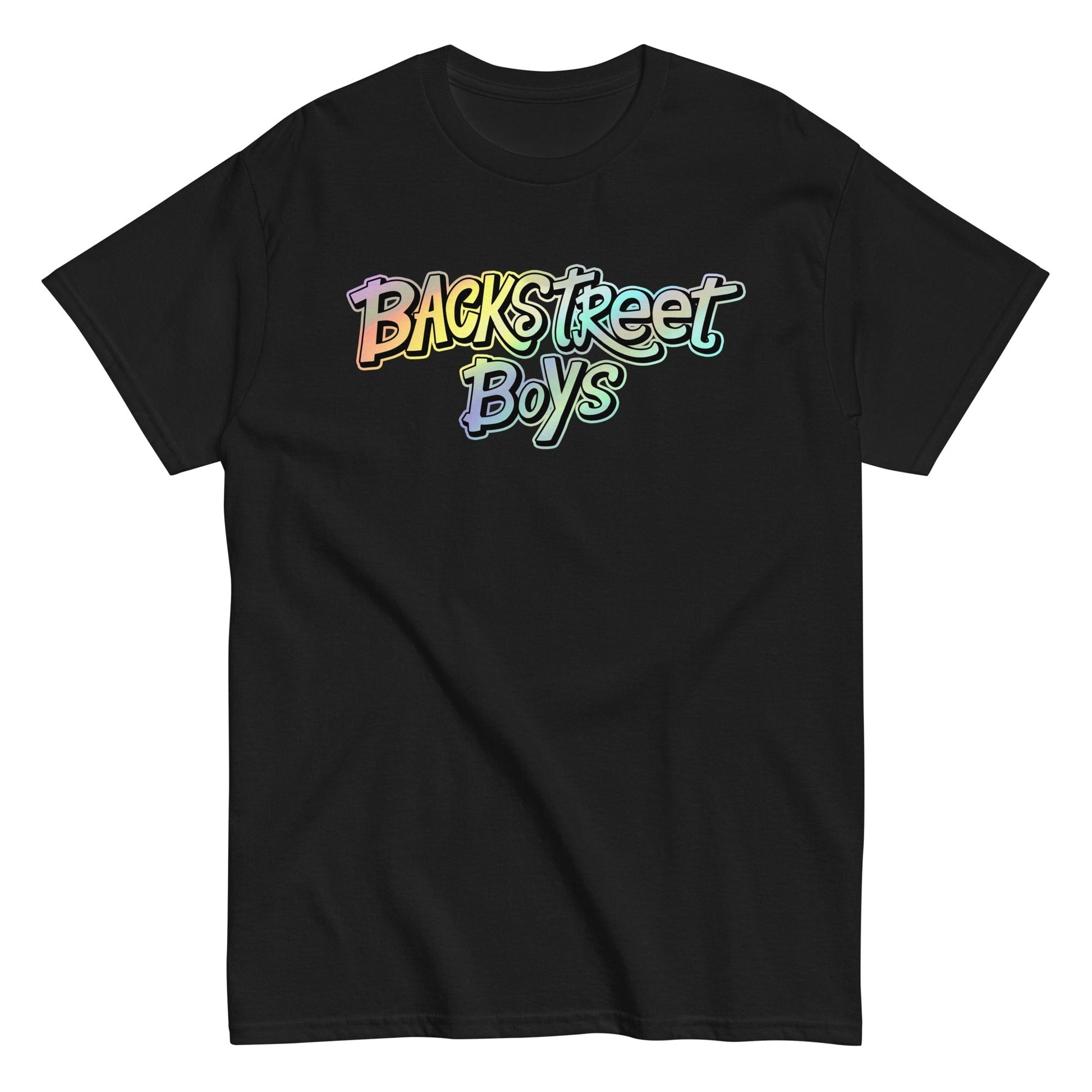 MERCHMOMENT Backstreet Boys - Gradient Logo T-Shirt [Apparel] - Rock Band Apparel