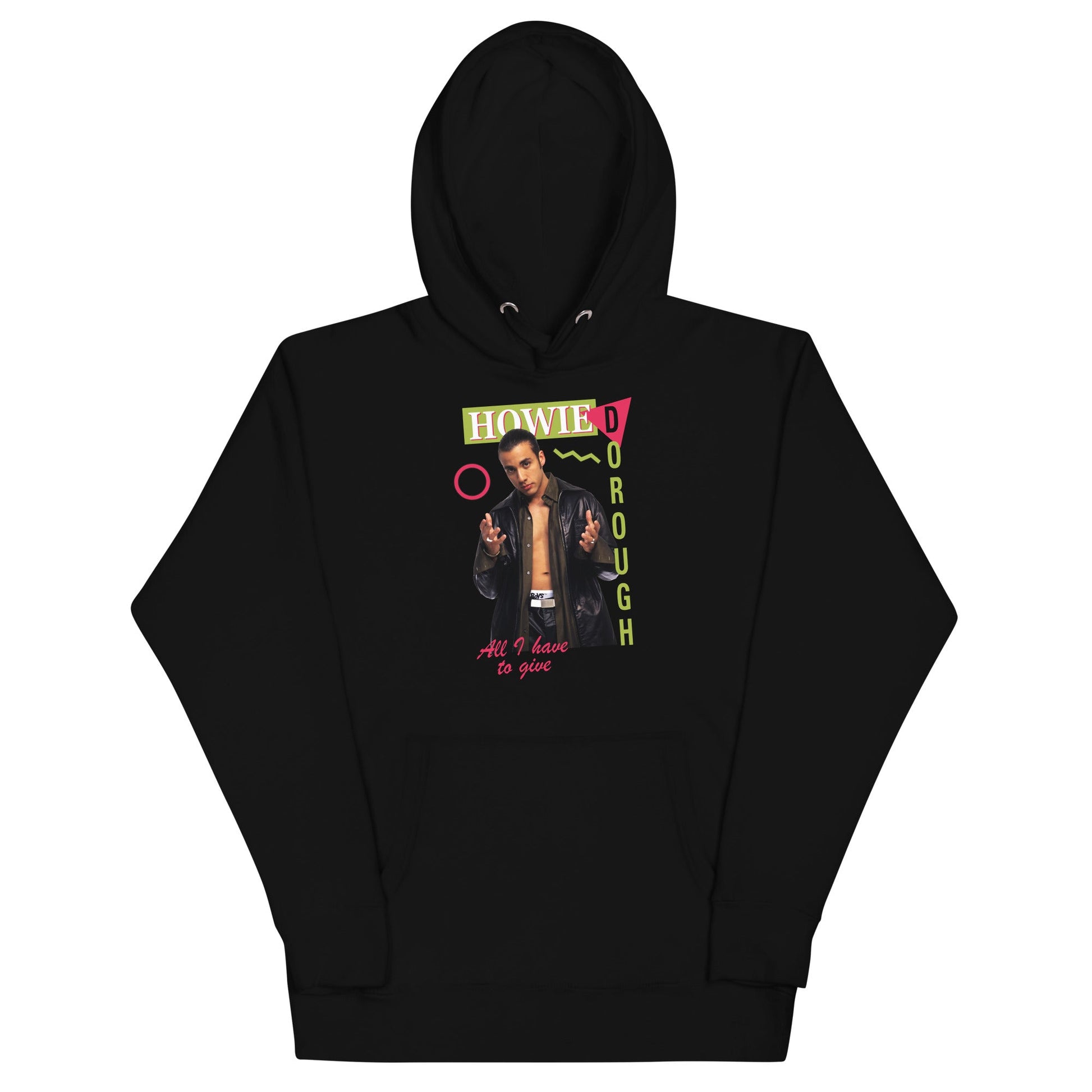 MerchMoment Backstreet Boys - Howie Dorough Hoodie [Apparel] Black