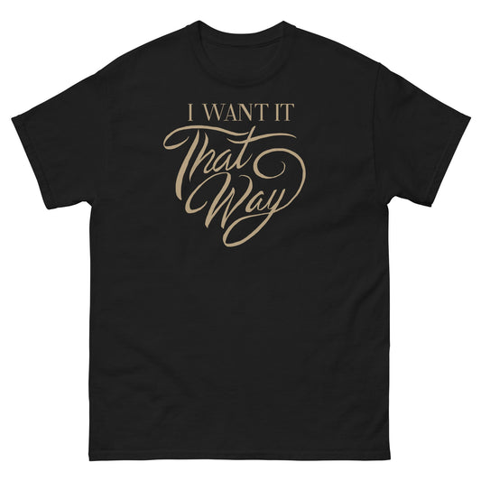 MerchMoment Backstreet Boys - I Want it That Way T-Shirt [Apparel] Black