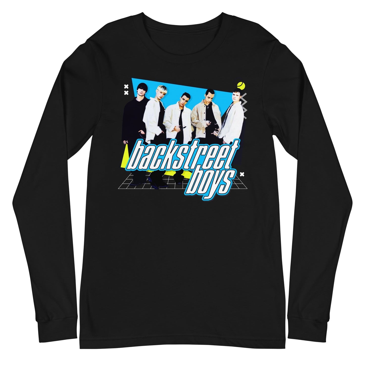 MerchMoment Backstreet Boys - Jamming Long Sleeve T-Shirt [Apparel] Black