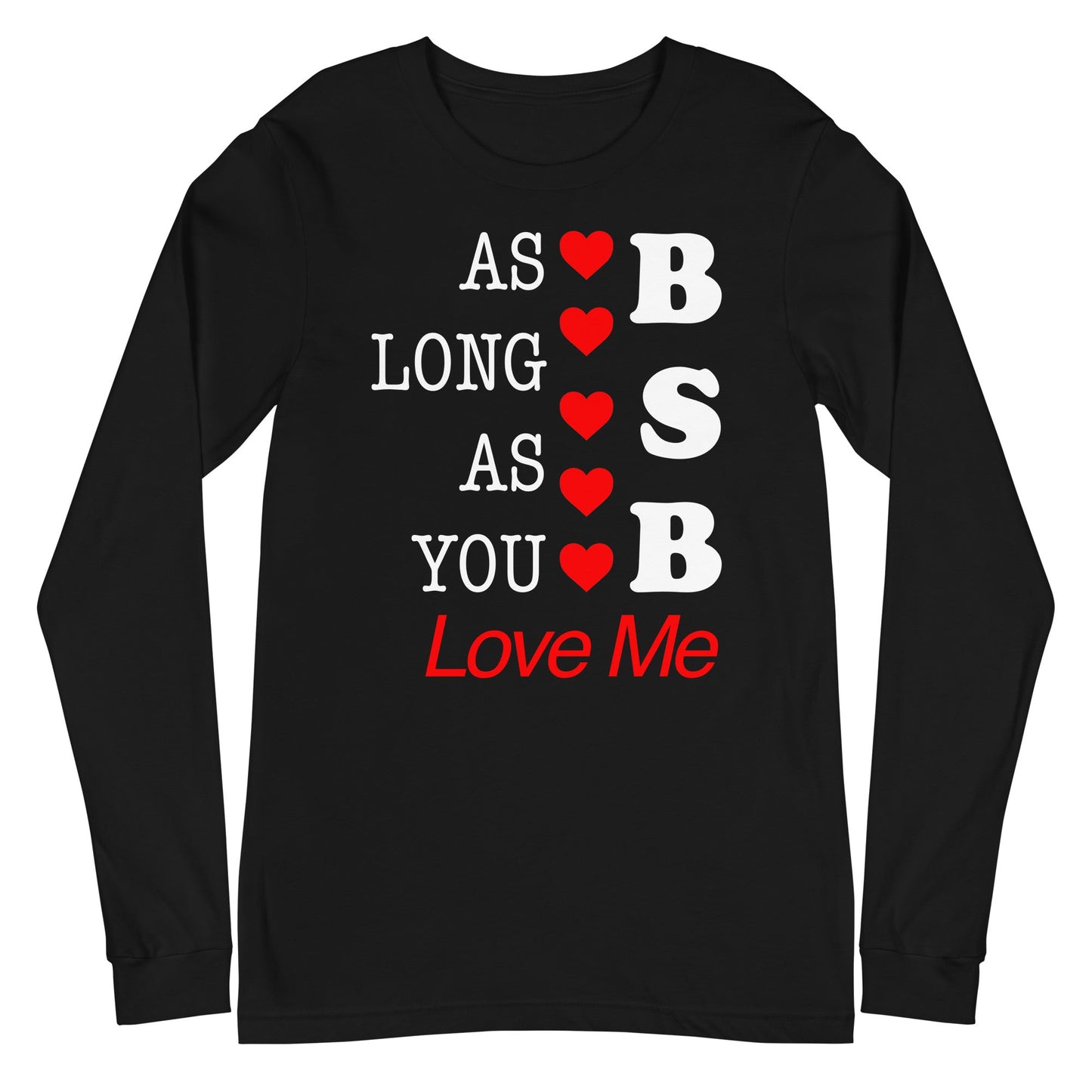 MERCHMOMENT Backstreet Boys - Love Me Long Sleeve T-Shirt [Apparel] - Rock Band Apparel