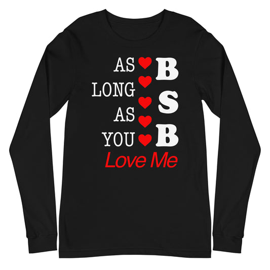 MERCHMOMENT Backstreet Boys - Love Me Long Sleeve T-Shirt [Apparel] - Rock Band Apparel