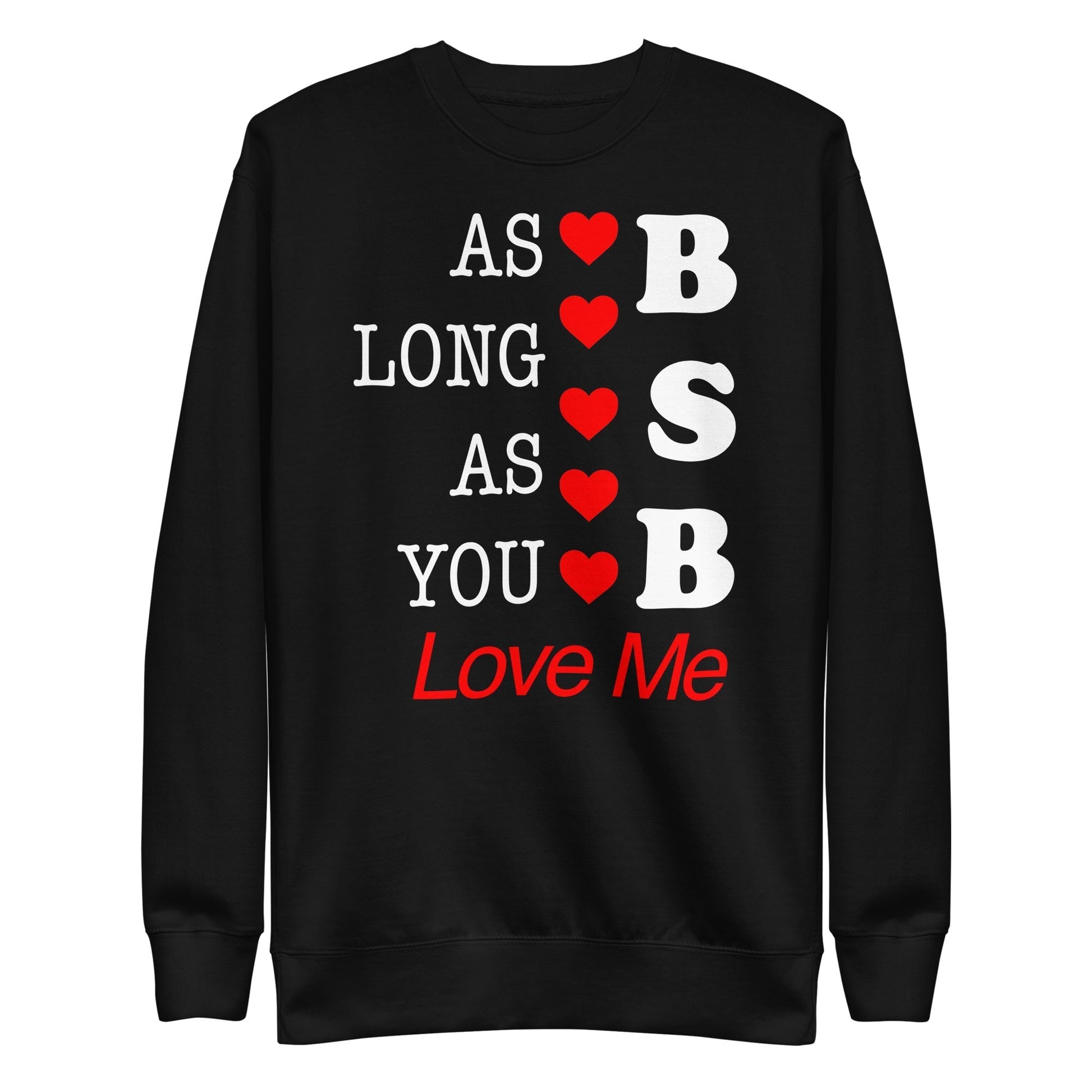 MerchMoment Backstreet Boys - Love Me Sweatshirt [Apparel] Black