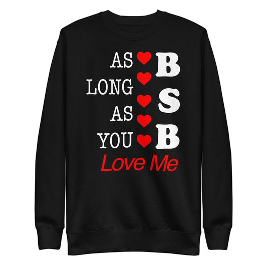 MERCHMOMENT Backstreet Boys - Love Me Sweatshirt [Apparel] - Rock Band Apparel