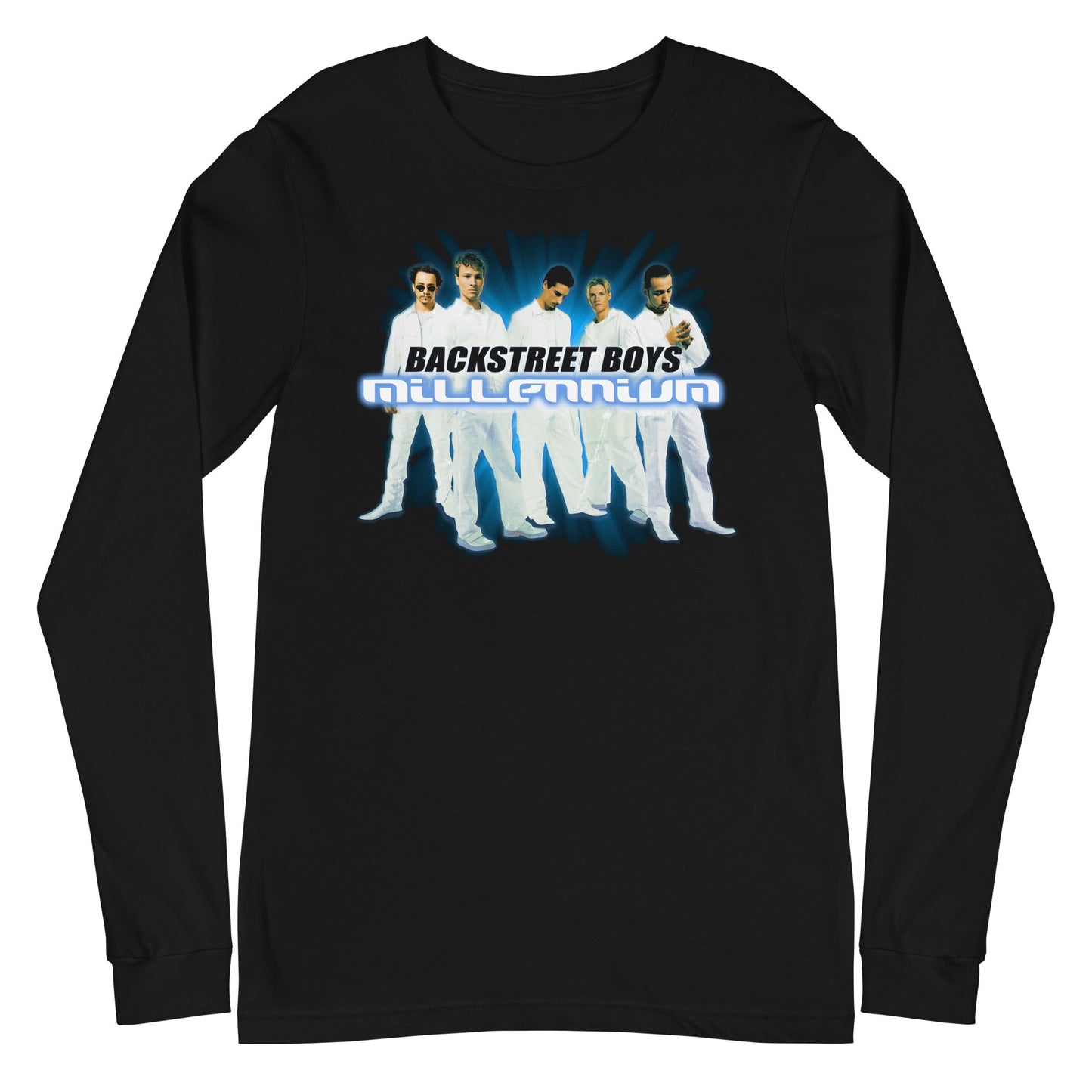 MerchMoment Backstreet Boys - Millenium Long Sleeve T-Shirt [Apparel] Black