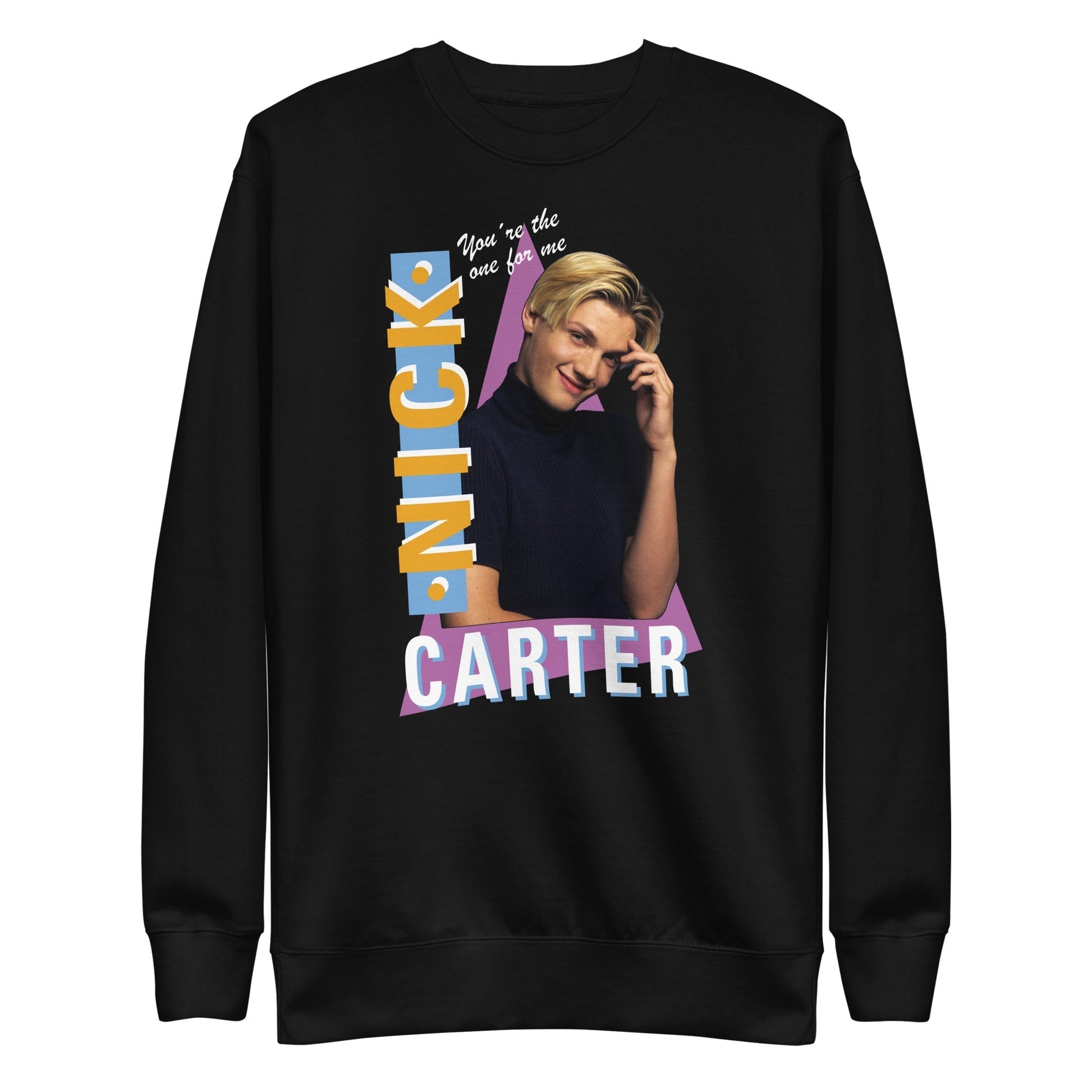 MerchMoment Backstreet Boys - Nick Carter Sweatshirt [Apparel] Black
