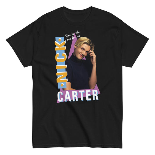 MERCHMOMENT Backstreet Boys - Nick Carter T-Shirt [Apparel] - Rock Band Apparel