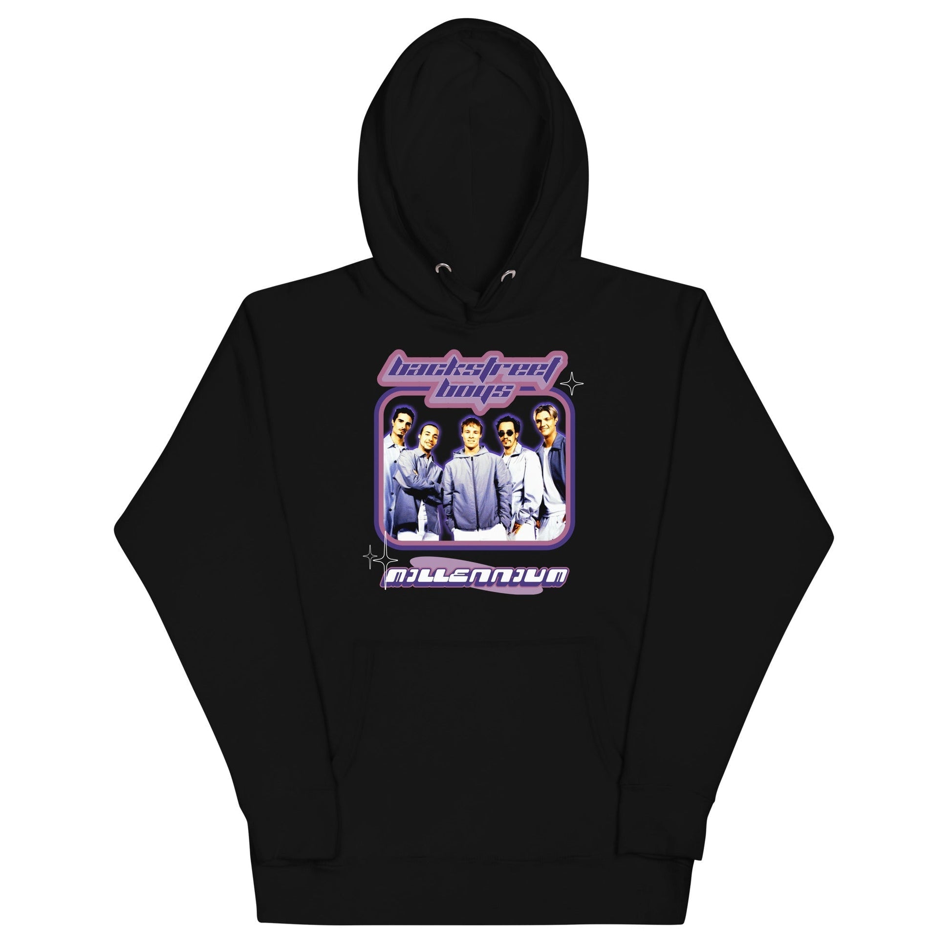 MERCHMOMENT Backstreet Boys - Purple Y2K Hoodie [Apparel] - Rock Band Apparel