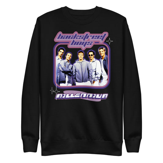 MERCHMOMENT Backstreet Boys - Purple Y2K Sweatshirt [Apparel] - Rock Band Apparel
