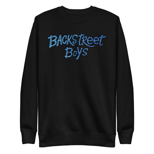 MERCHMOMENT Backstreet Boys - Striped Logo Sweatshirt [Apparel] - Rock Band Apparel