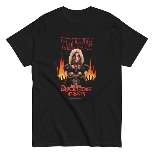 MerchMoment Danzig - Black Laden Crown T-Shirt [Apparel] Black