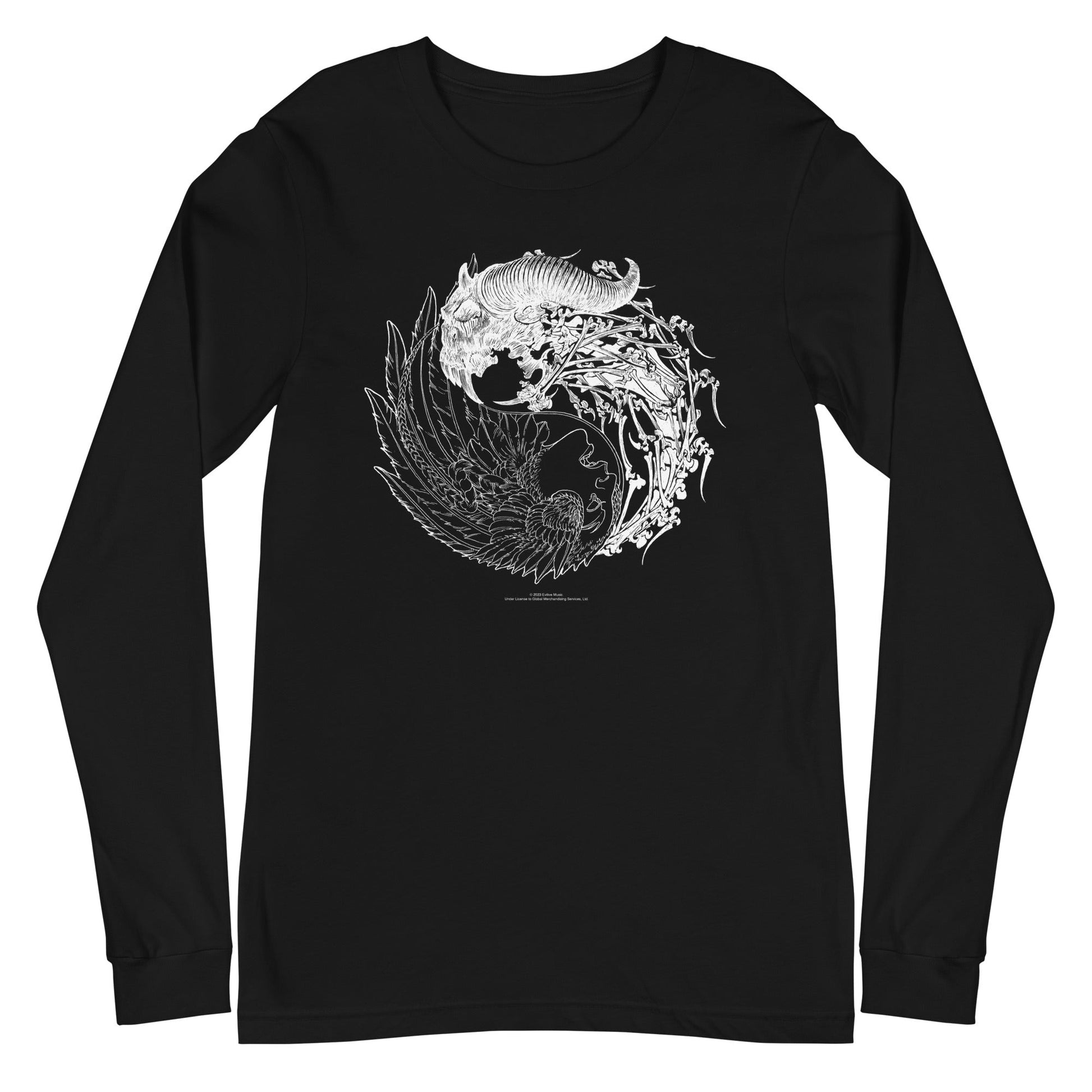 MerchMoment Danzig - Circular Long Sleeve T-Shirt [Apparel] Black