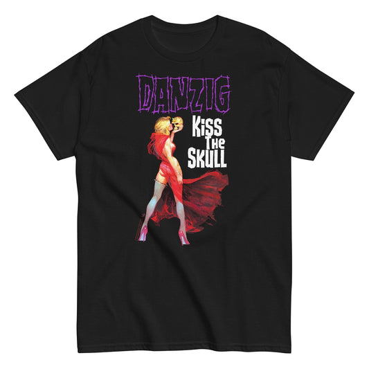 MERCHMOMENT Danzig - Kiss The Skull T-Shirt [Apparel] - Rock Band Apparel