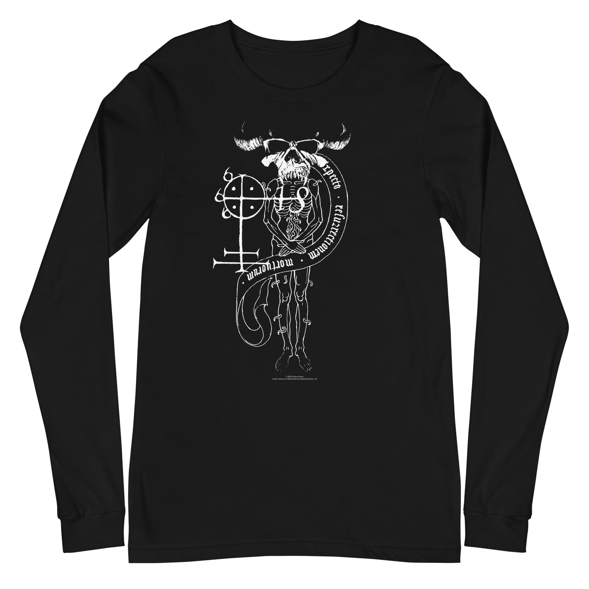 MerchMoment Danzig - Skulleton Long Sleeve T-Shirt [Apparel] Black