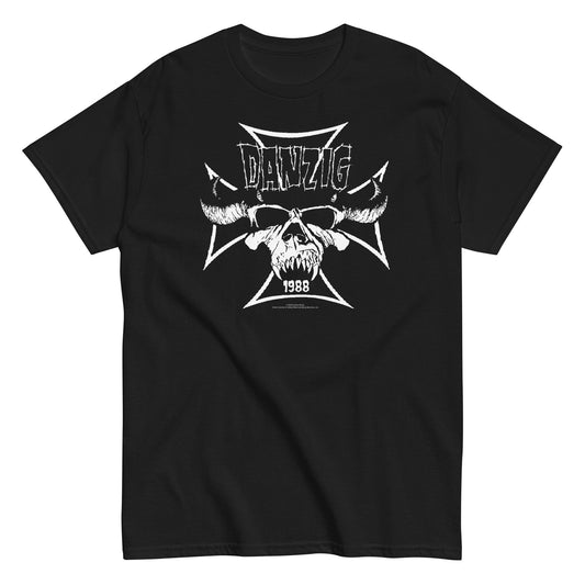 MerchMoment Danzig - Steer Skull T-Shirt [Apparel] Black