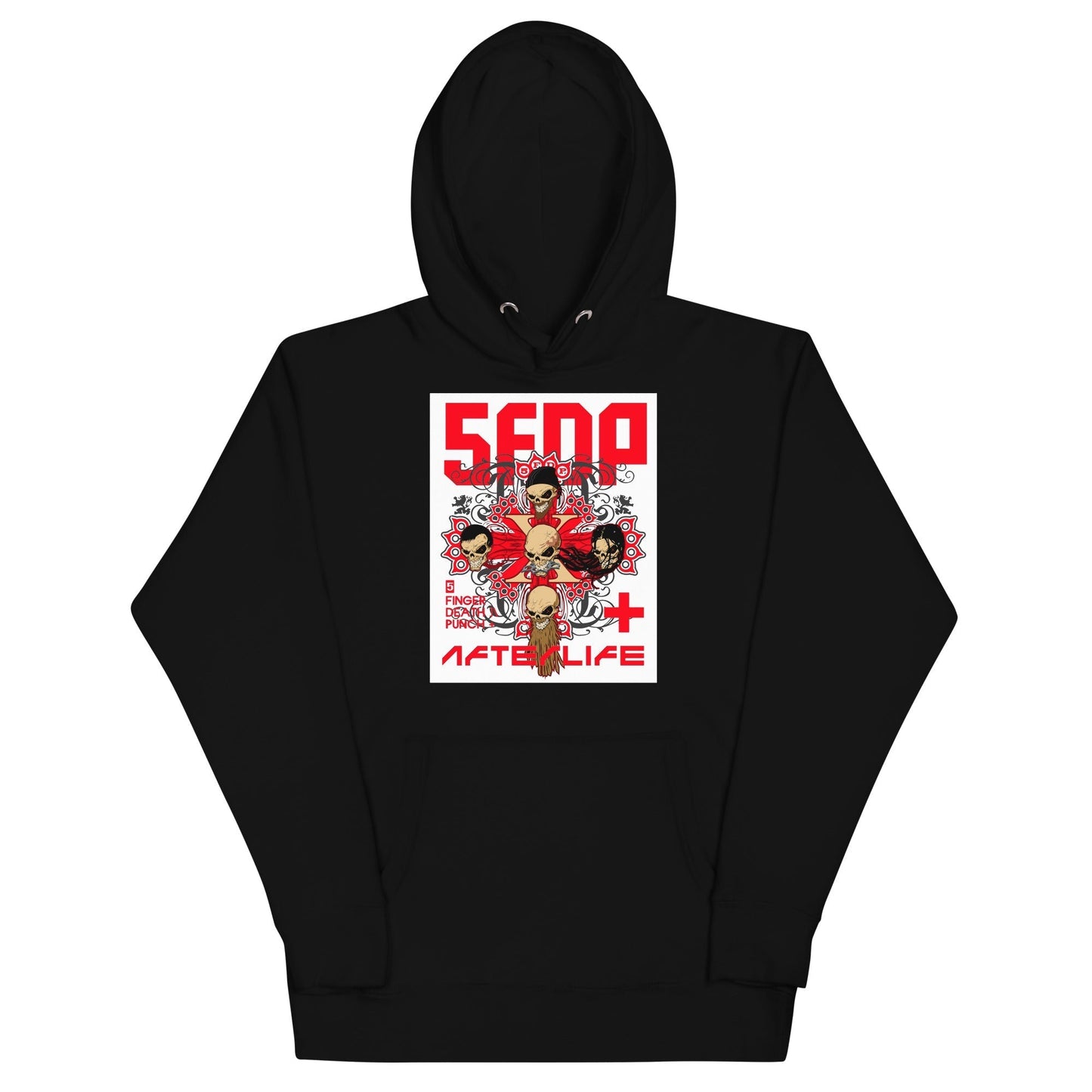 MERCHMOMENT Five Finger Death Punch - 5X Hoodie [Apparel] - Rock Band Apparel