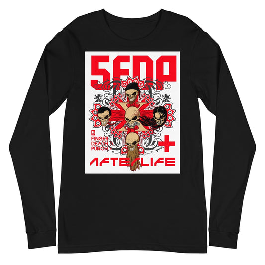 MERCHMOMENT Five Finger Death Punch - 5X Long Sleeve T-Shirt [Apparel] - Rock Band Apparel
