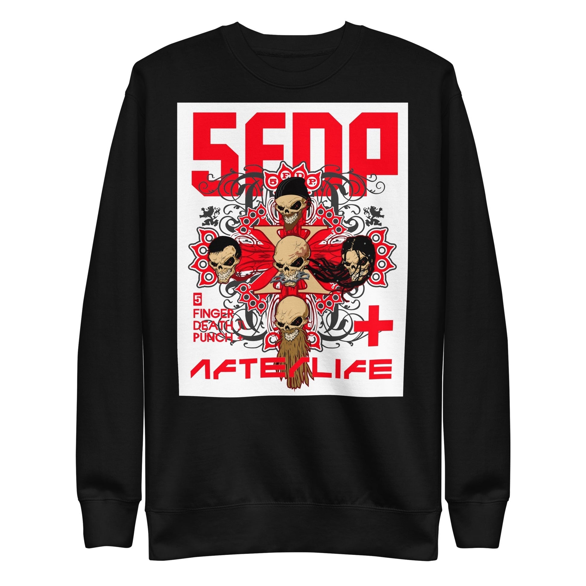 MERCHMOMENT Five Finger Death Punch - 5X Sweatshirt [Apparel] - Rock Band Apparel