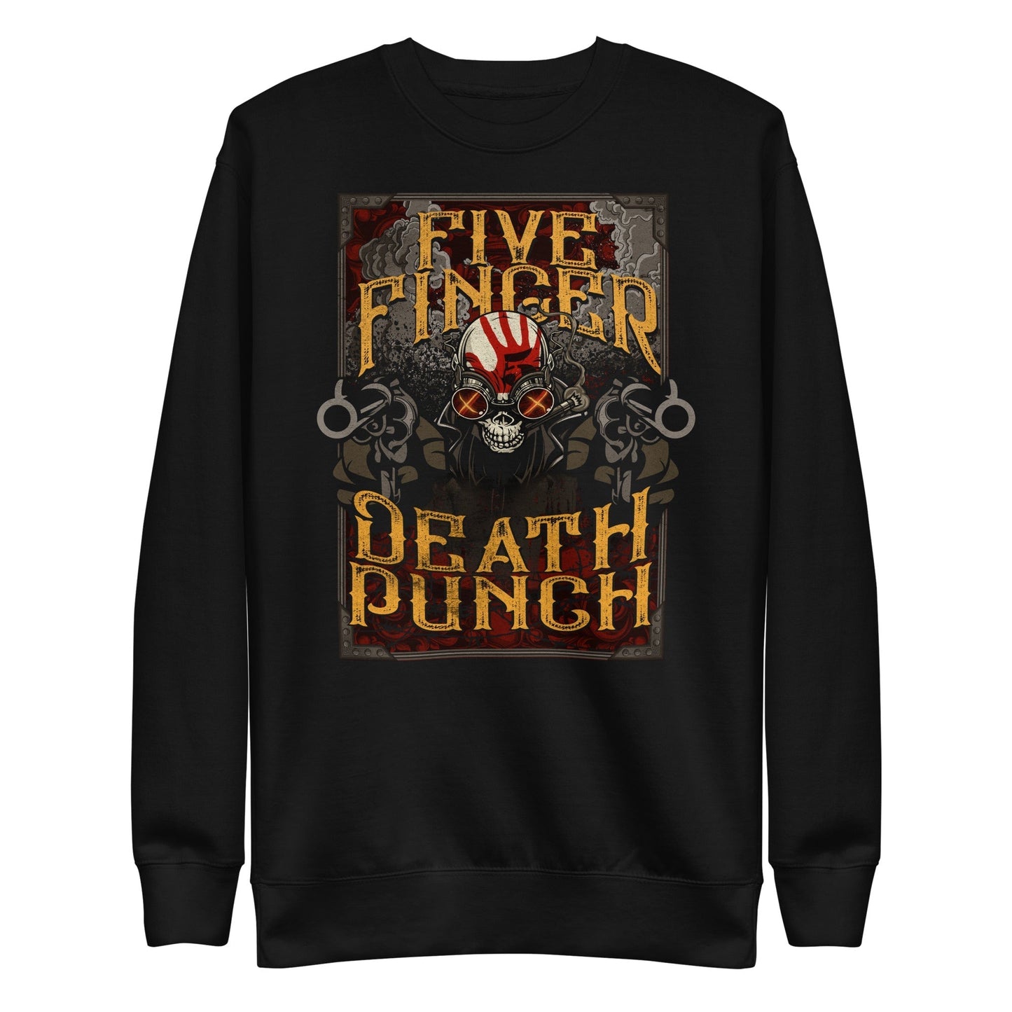 MerchMoment Five Finger Death Punch - Barrels Sweatshirt [Apparel] Black