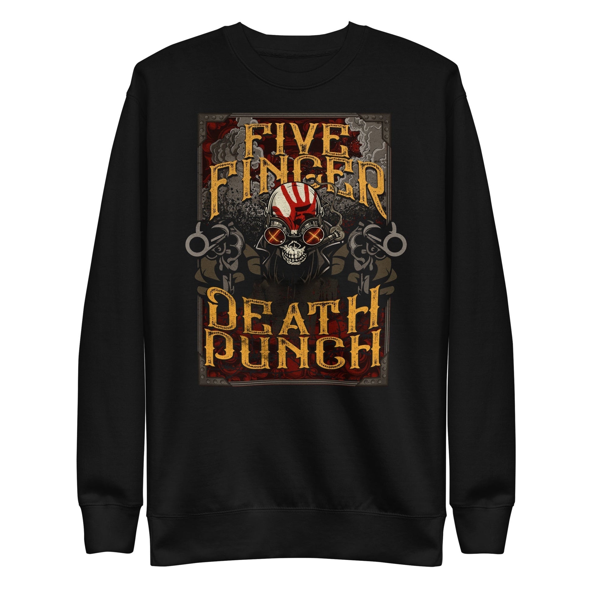 MerchMoment Five Finger Death Punch - Barrels Sweatshirt [Apparel] Black
