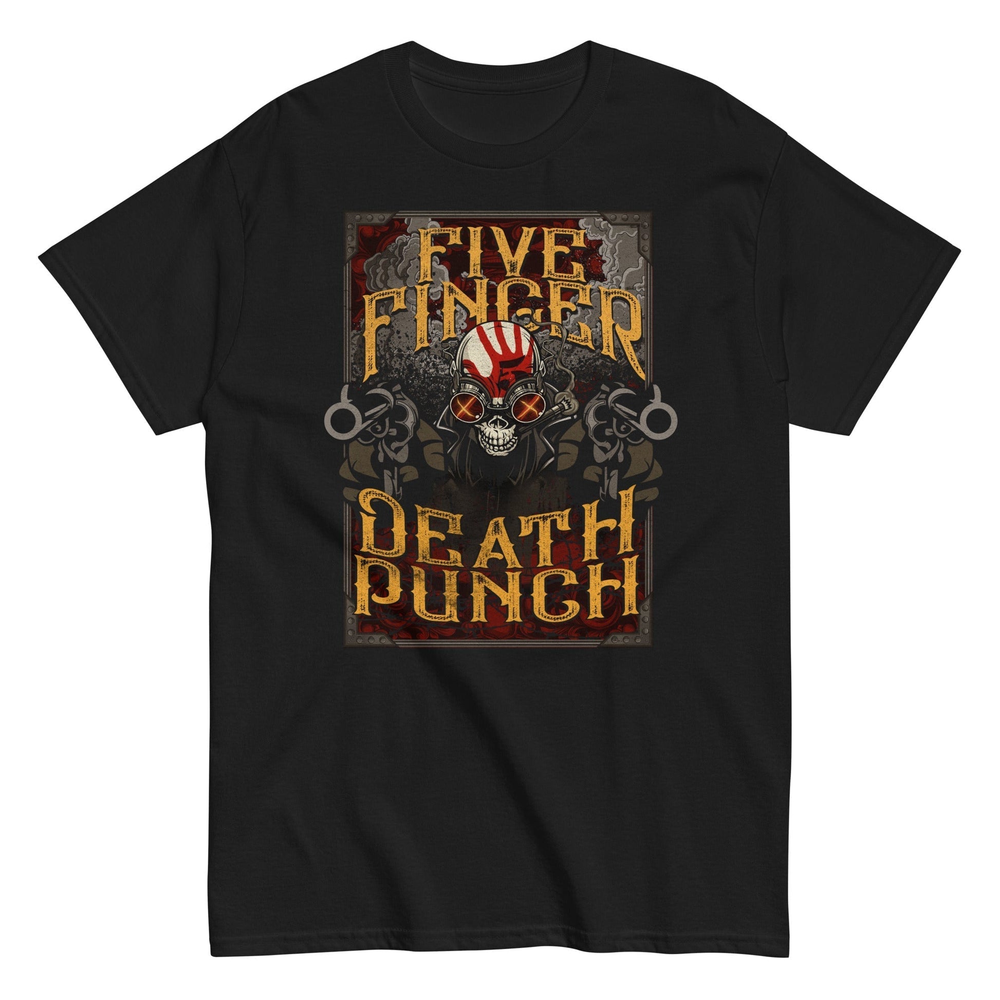 MERCHMOMENT Five Finger Death Punch - Barrels T-Shirt [Apparel] - Rock Band Apparel