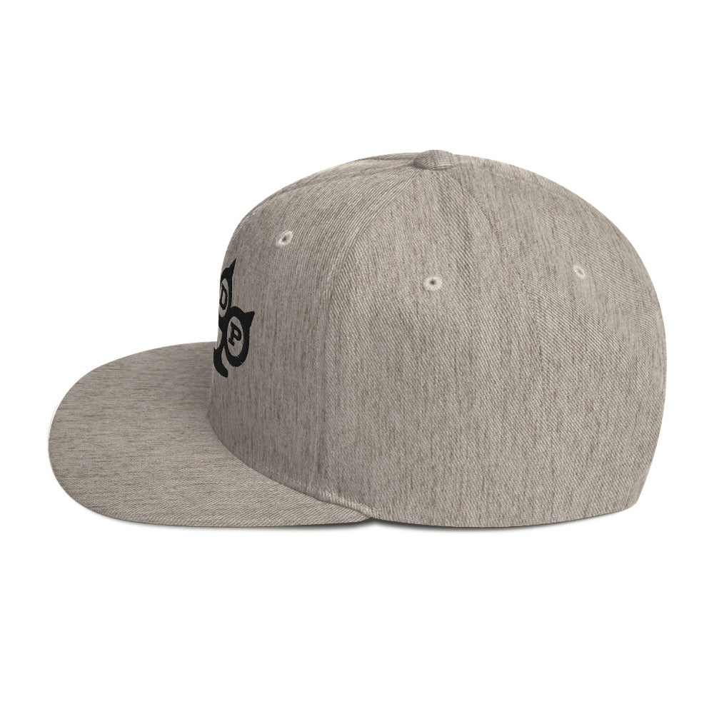 MERCHMOMENT Five Finger Death Punch Black Knuckles Embroidered Snapback Hat [Apparel] - Rock Band Apparel