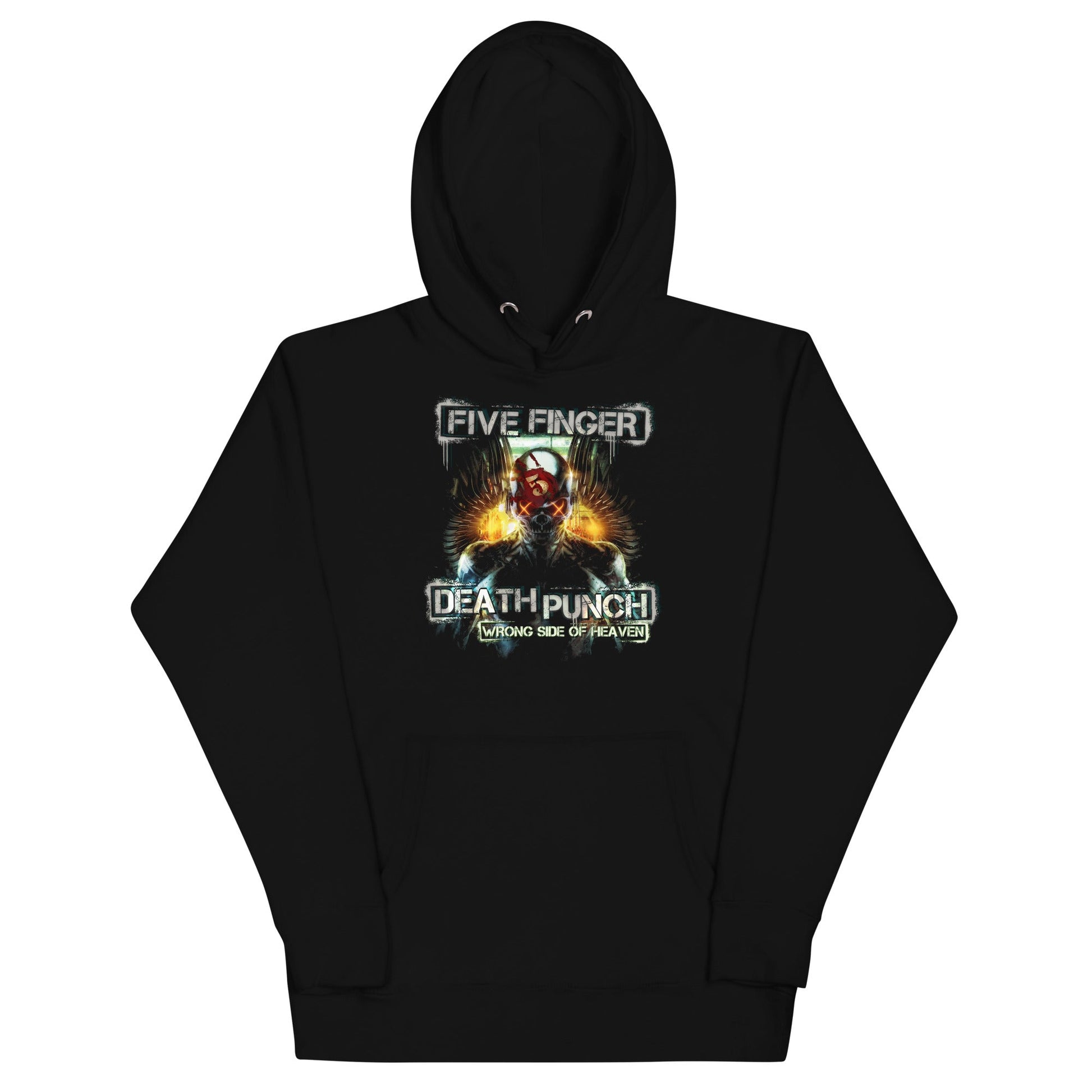 MERCHMOMENT Five Finger Death Punch - Bot Heaven Hoodie [Apparel] - Rock Band Apparel