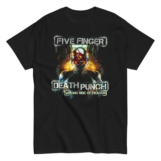 MerchMoment Five Finger Death Punch - Bot Heaven T-Shirt [Apparel] Black
