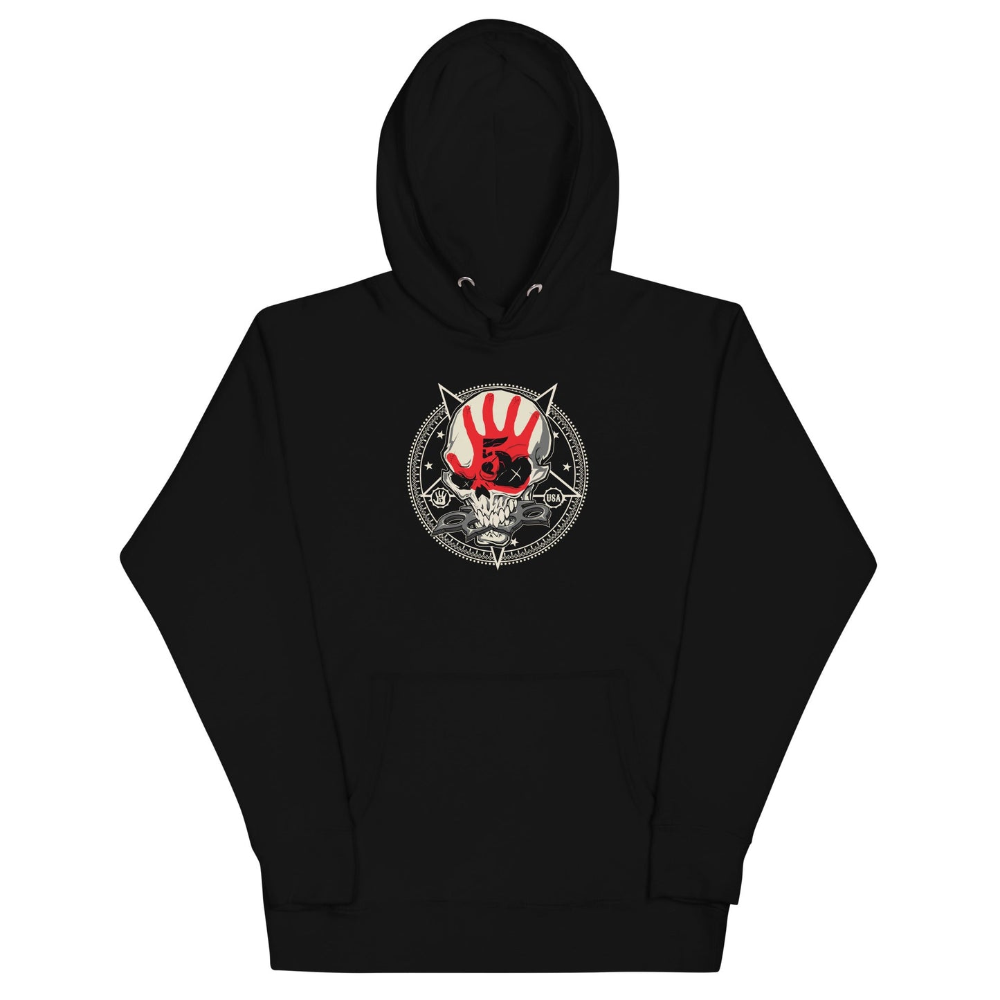 MerchMoment Five Finger Death Punch - Circle Logo Hoodie [Apparel] Black