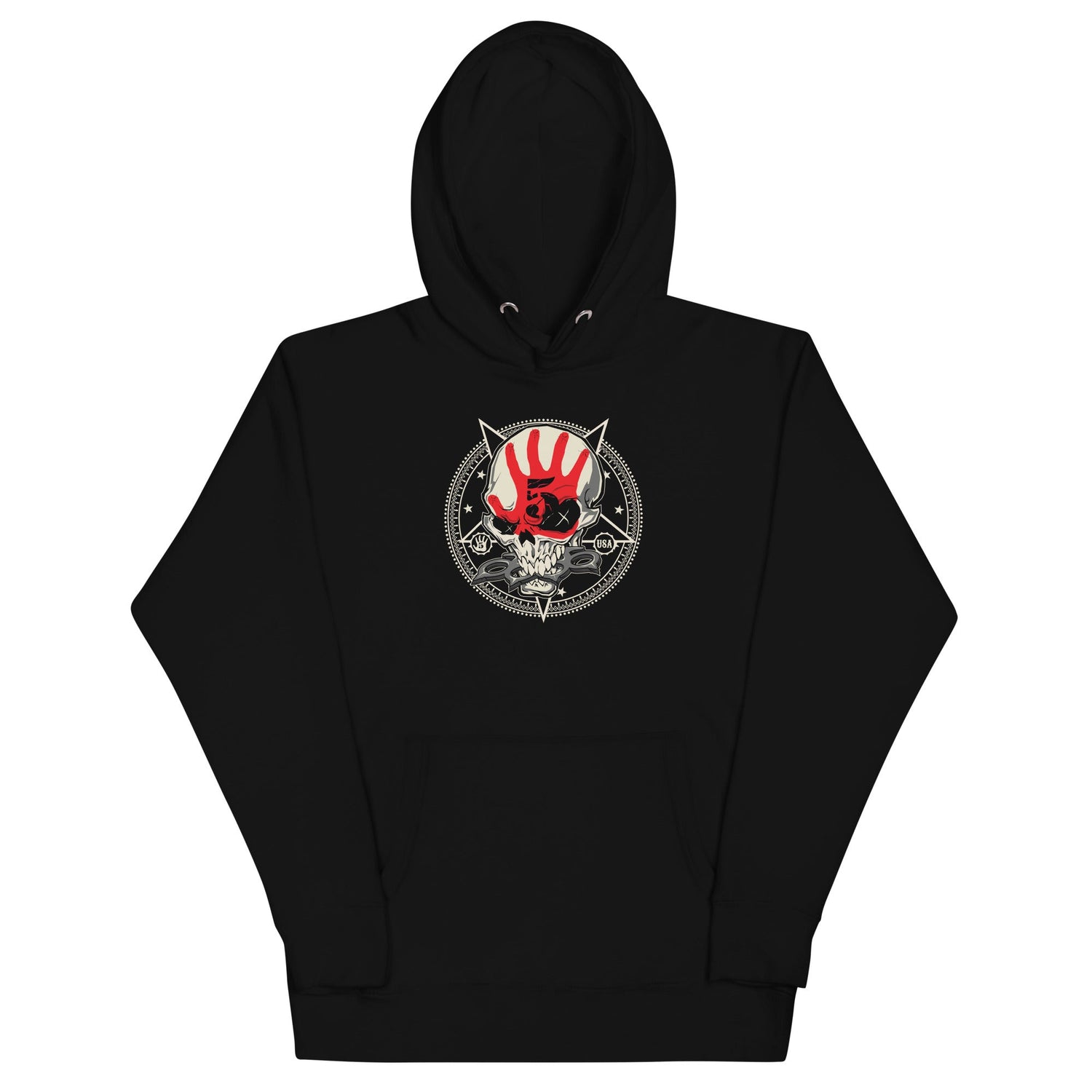 MerchMoment Five Finger Death Punch - Circle Logo Hoodie [Apparel] Black