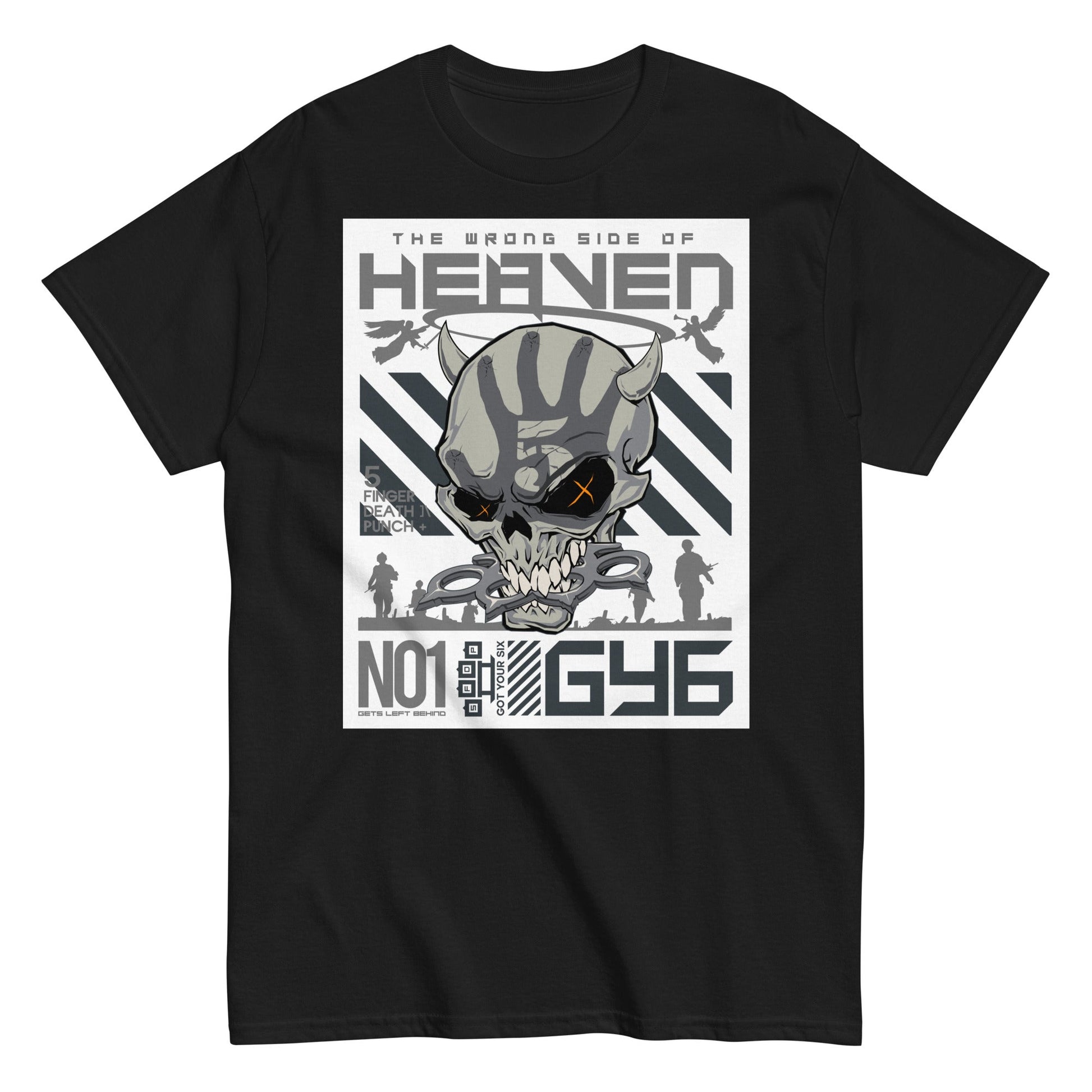 MerchMoment Five Finger Death Punch - GY6 T-Shirt [Apparel] Black