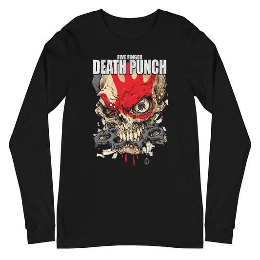 MERCHMOMENT Five Finger Death Punch - Knuckle Sandwich Long Sleeve T-Shirt [Apparel] - Rock Band Apparel