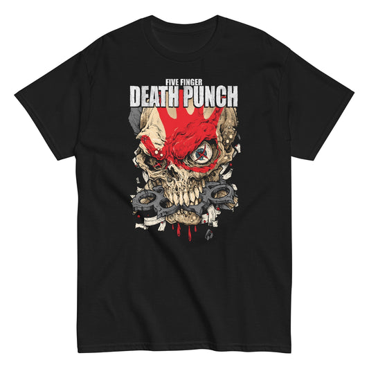 MerchMoment Five Finger Death Punch - Knuckle Sandwich T-Shirt [Apparel] Black