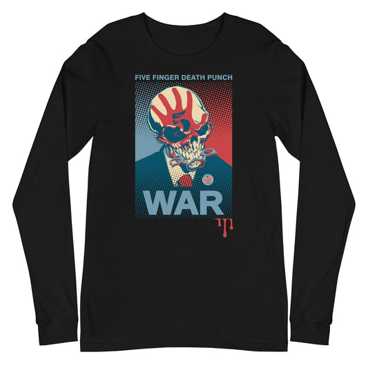 MERCHMOMENT Five Finger Death Punch - War Long Sleeve T-Shirt [Apparel] - Rock Band Apparel
