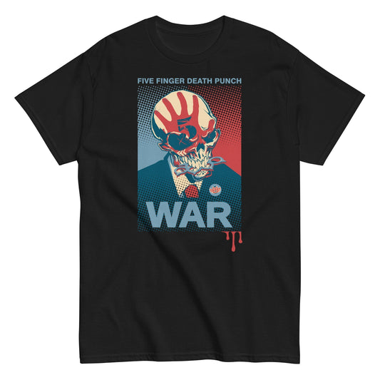 MerchMoment Five Finger Death Punch - War T-Shirt [Apparel] Black